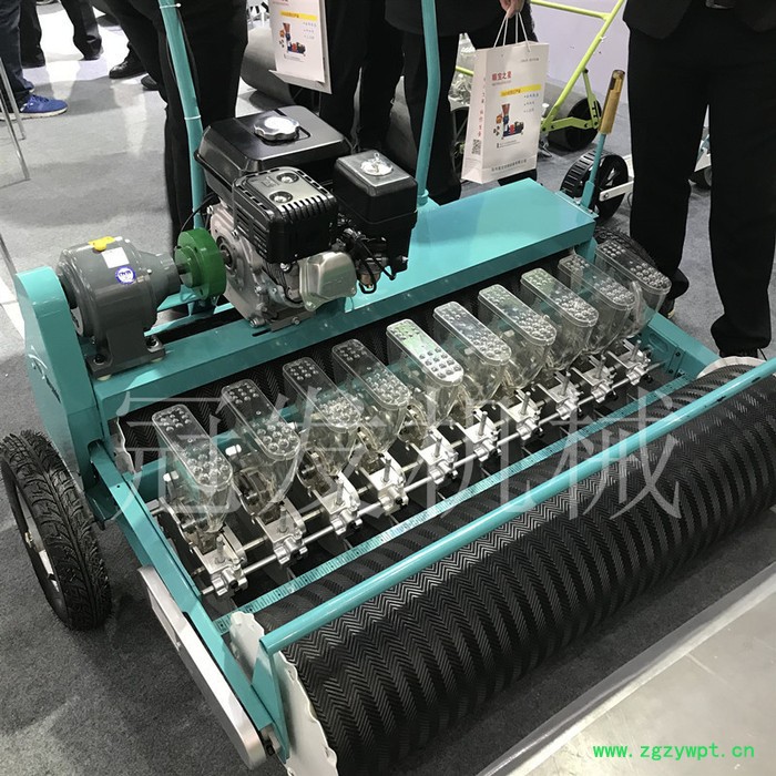 冠发 谷子精播机 免间苗白菜菠菜播种机 **滚筒元胡药材收获机图7