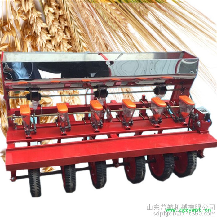 拖拉机带药材精播机 普航高粱种植机价格 牛膝苍术精播机批发图2