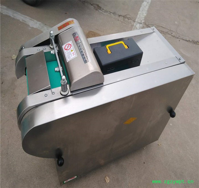 云南川芎切片机 宇晨黄芪切片机 豆角切段机视频图5