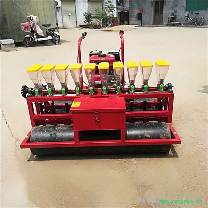 四行谷子播种机 大型自走式油菜精播机 元胡多行播种机图8