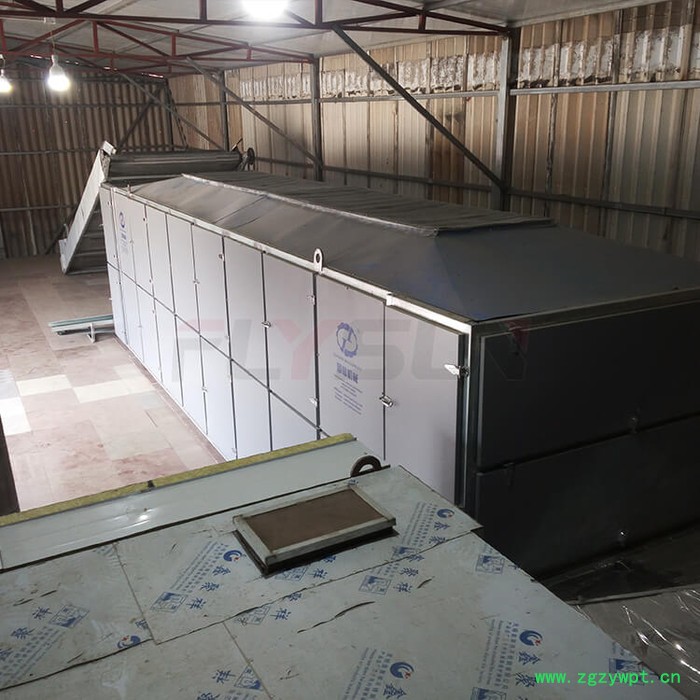 川芎烘干机设备 川穹片流水线式烘干机 中草药烘干机报价 方信机械图6