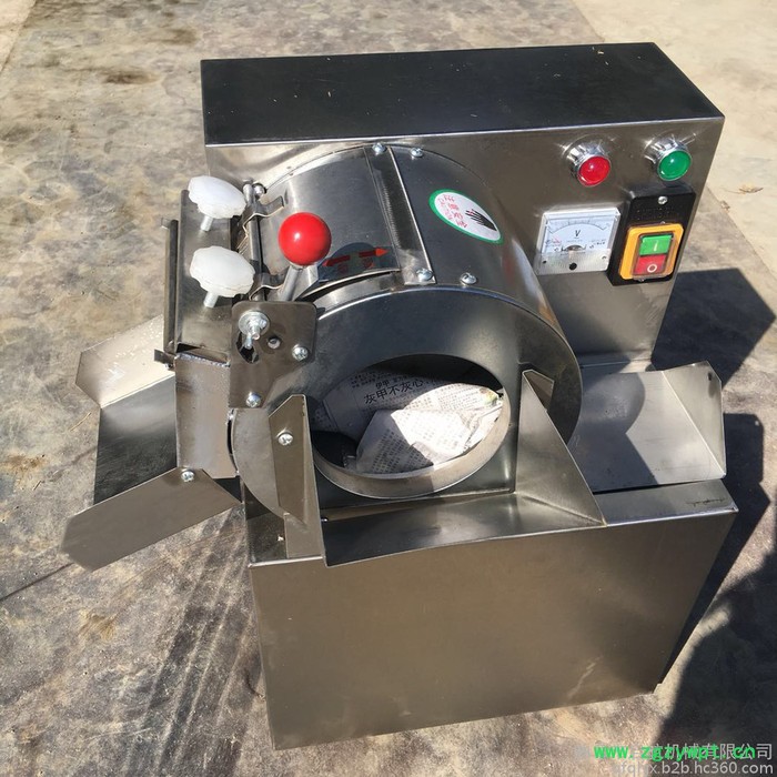 南昌川芎切片机价格 启航不锈钢扁豆角切段机 浙江黄瓜切丝机图4