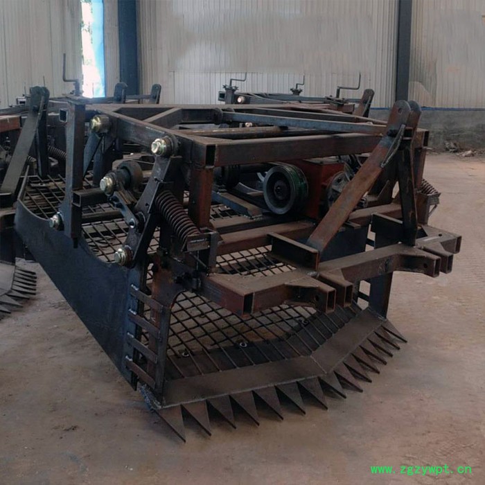 玉竹挖药机 辣根收获机 玉竹药材收获机 多功能玉竹药材收获机价格融兴机械图4