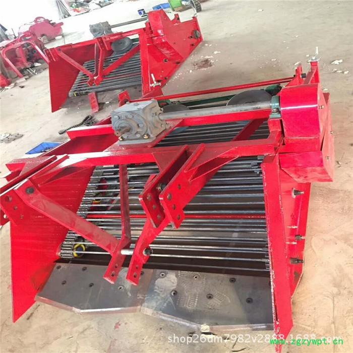 抖土干净拖拉机带挖药材机  挖牛膝的药材哇收割机 药材收图2