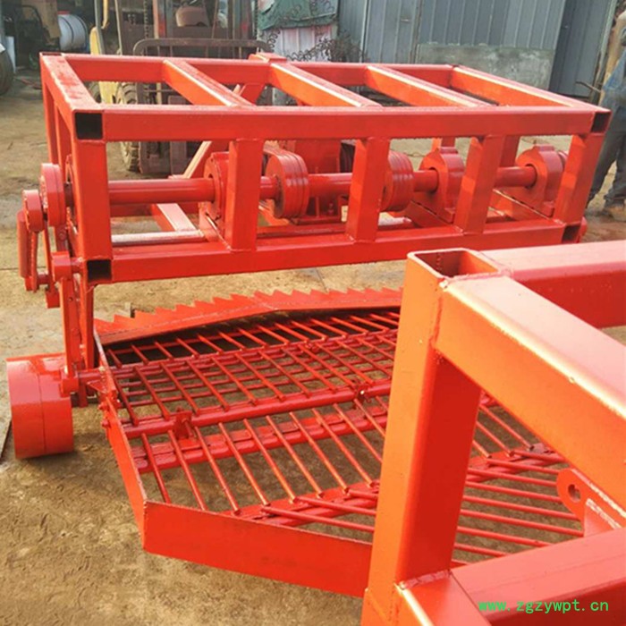 根茎作物高产量丹参 元胡药材掘收获机 药材收获机图7