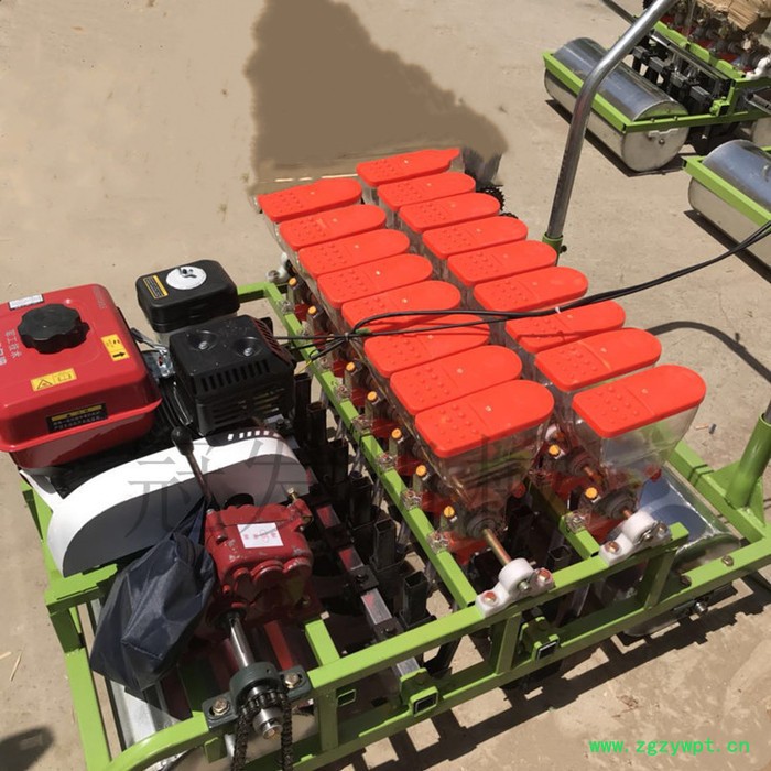 冠发 韭菜播种机 拖拉机带动白菜精播机 **滚筒元胡药材收获机图2
