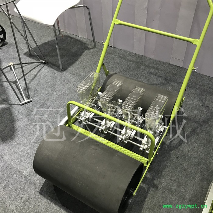 冠发 韭菜播种机 拖拉机带动白菜精播机 **滚筒元胡药材收获机图3