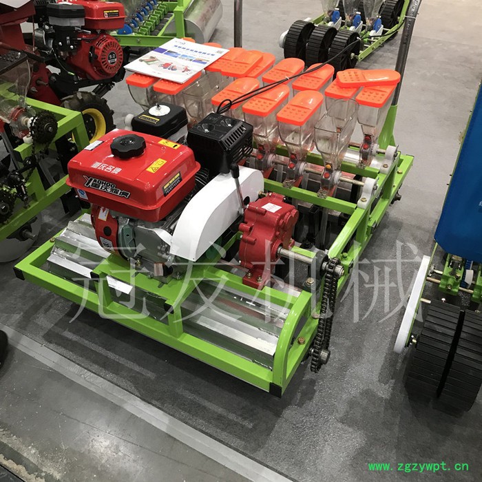 冠发 小白菜播种机 新款菠菜精播机厂家 **滚筒元胡药材收获机图5