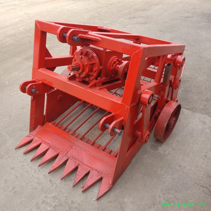 中草药挖掘机 启航挖牛膝的药材收获机 抖土干净收获机图8