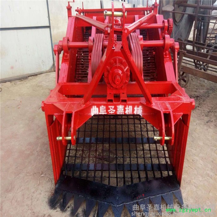 天水中药材挖掘机厂家 大型全自动丹参收获机视频 挖元胡半夏的药材机有补贴图6