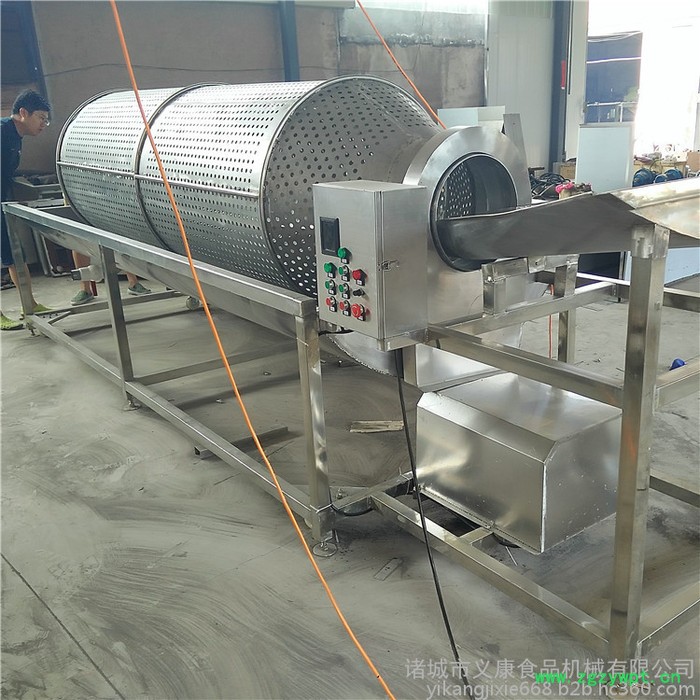 义康牌TQX-2000型西洋参滚筒清洗机 太子参滚筒清洗机 滚筒式蔬菜清洗机图5