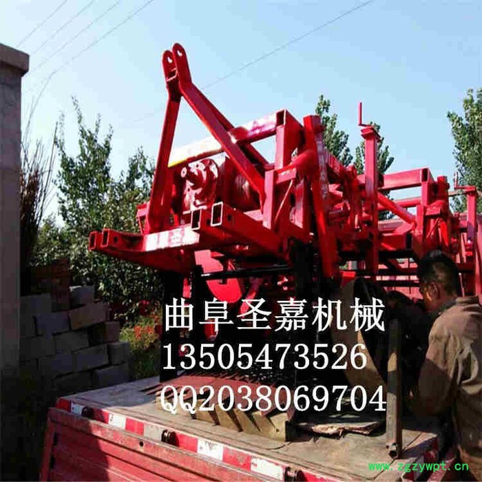 平凉黄芩药材起挖机图片 当归药材收获机 龙胆草收割机视频图8