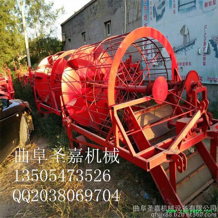 新式药材挖掘机厂家 银川专收柴胡 龙胆草的挖药机促销图6