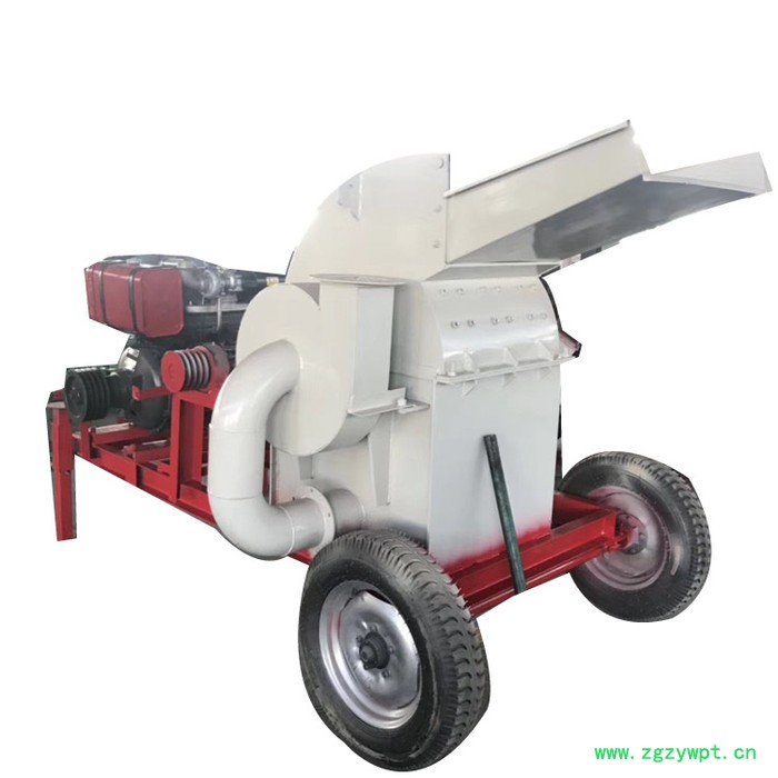 地椒杆木材粉碎机 泰丰玉竹粉碎机 广西省移动树枝粉碎机低价格图3