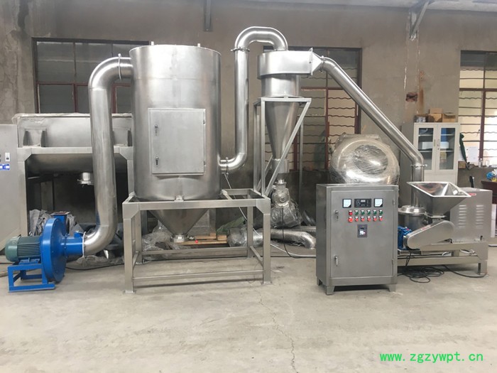 盛田机械15型中药材粉碎机 超微粉碎机厂家 西洋参超细粉碎机 中药磨粉机图3