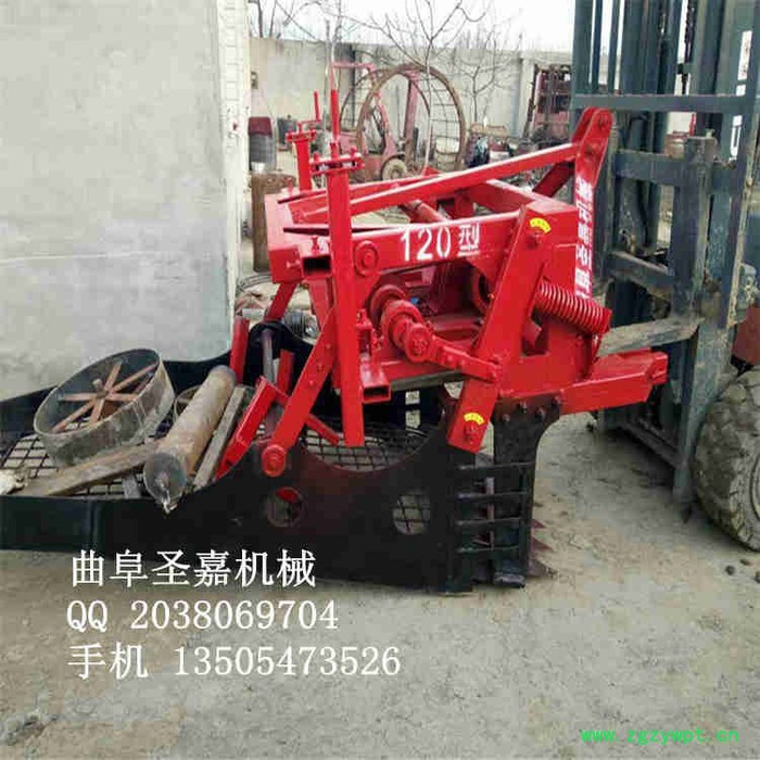 宁夏晃筛式药材挖掘机生产厂家 西洋参药材起药机价格图4