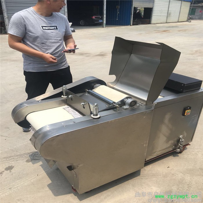 菠菜茴香切段机 启航竹笋专用切片机 西洋参切片机图片图8