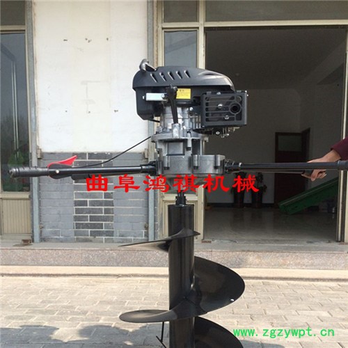 莆田水泥杆挖坑机 四冲程汽油地钻 D西洋参好用挖坑机图5