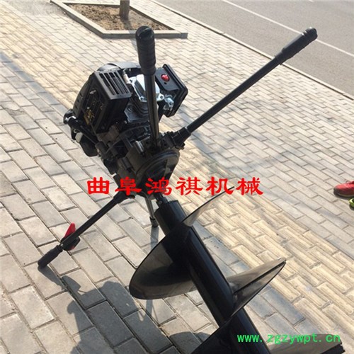 莆田水泥杆挖坑机 四冲程汽油地钻 D西洋参好用挖坑机图3