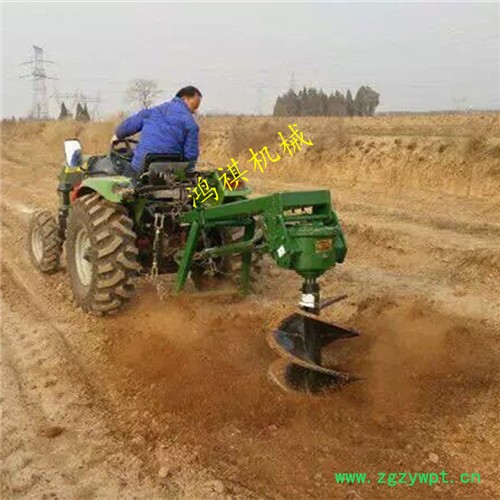 莆田水泥杆挖坑机 四冲程汽油地钻 D西洋参好用挖坑机图2