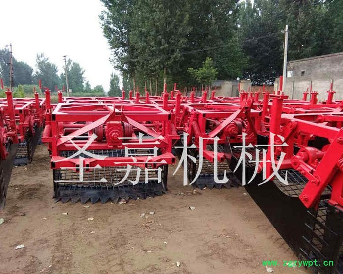 平凉龙胆草药材起挖机图片 白芍药材挖掘机 地黄出药机圣嘉直销图8