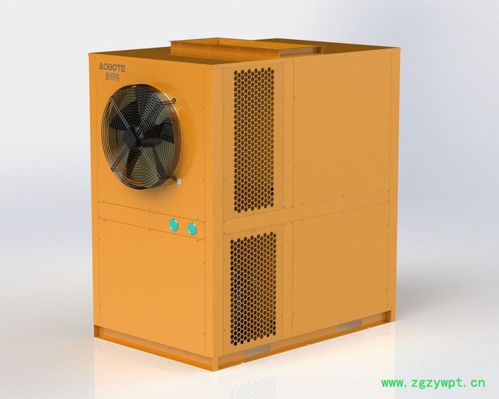 奥伯特开闭式空气能热泵烘干机整体下吹风  工业热泵烘干机  西洋参空气能烘干机图3