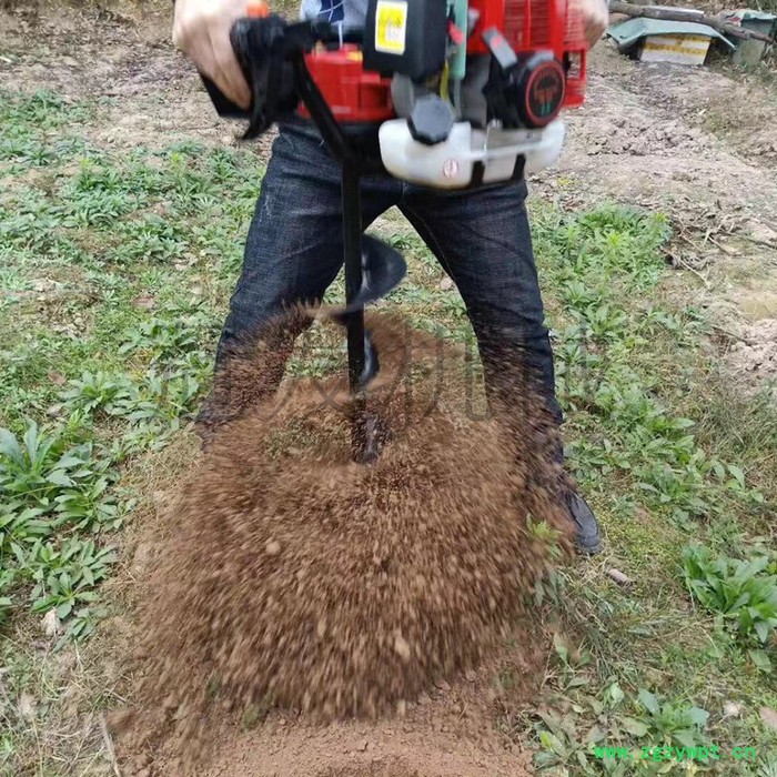 冠发西洋参好用挖坑机 花草种植钻眼机 手提式挖洞机图4