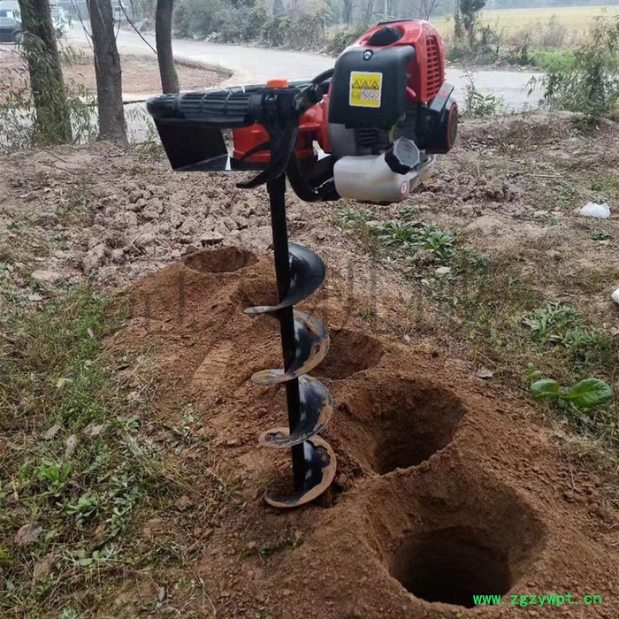 冠发西洋参好用挖坑机 花草种植钻眼机 手提式挖洞机图6