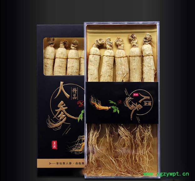 西洋参白参切片生晒参价格白参片须图3