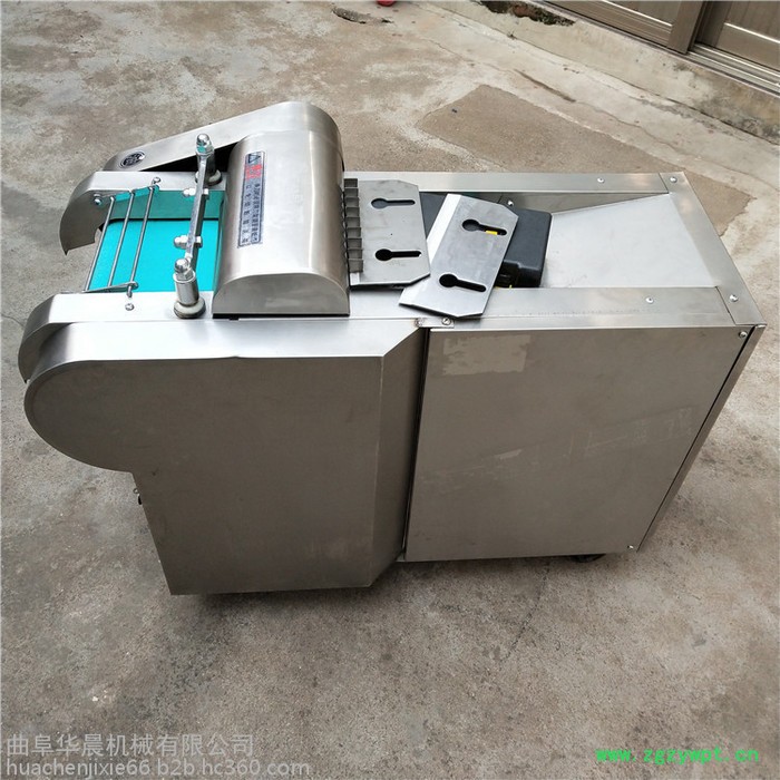 西洋参切片机 华晨地瓜切丁机  HC-QCJ豆腐切块机图3