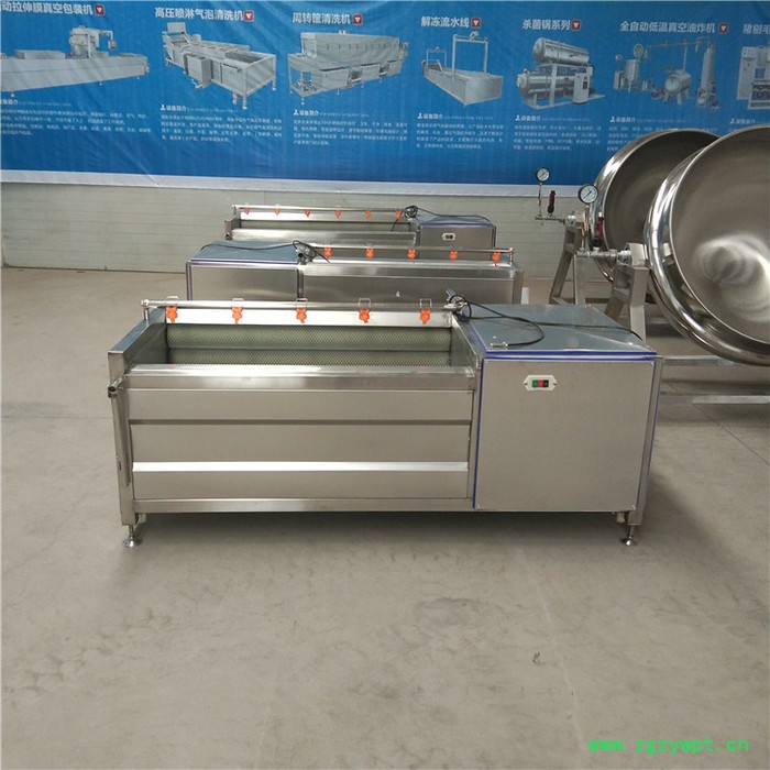 义康MQX-1500型西洋参毛棍清洗机 生姜去皮毛棍清洗机 鲍鱼毛棍清洗机图5