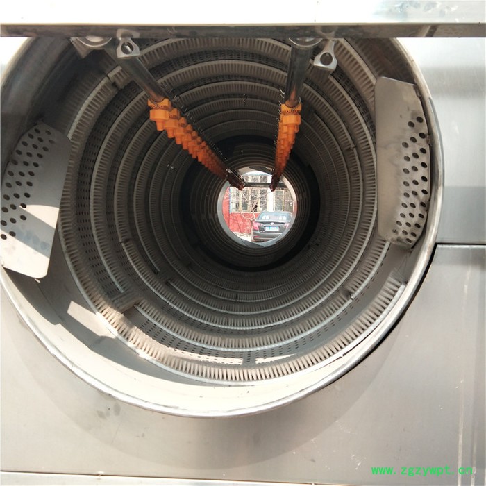 义康牌TQX-2000型红薯滚筒清洗机 海带丝包装袋清洗机 西洋参滚筒清洗机图8