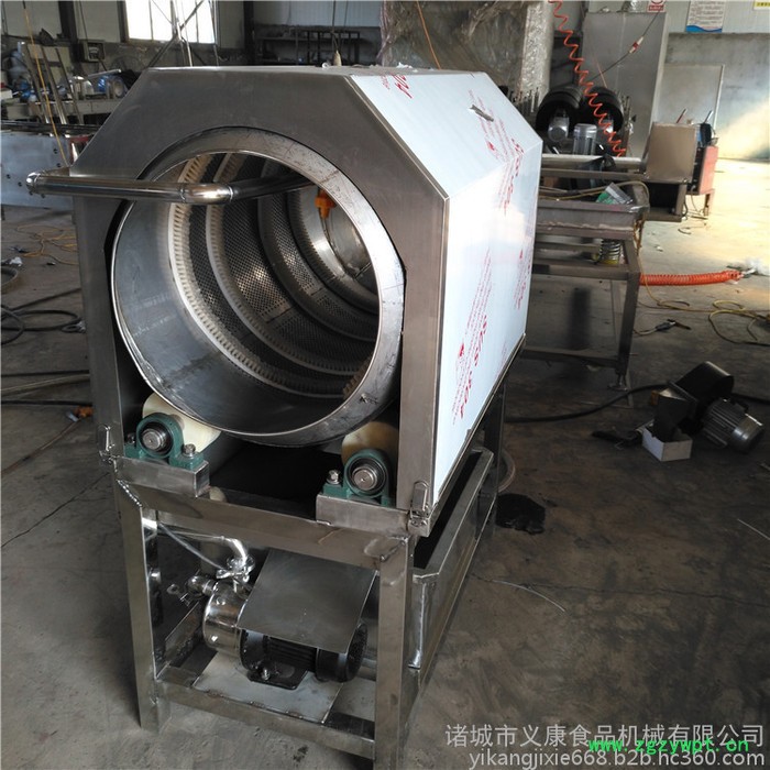 义康牌TQX-2000型红薯滚筒清洗机 海带丝包装袋清洗机 西洋参滚筒清洗机图7