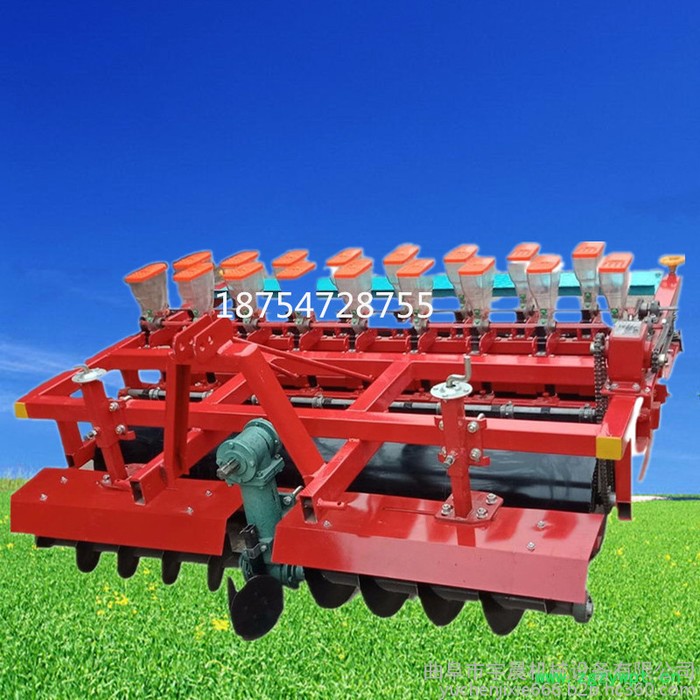 内蒙古白头翁精播机 宇晨七行谷子苜蓿草精播机 西洋参精量埋线机厂家图7