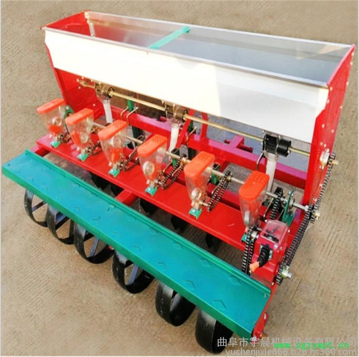 内蒙古白头翁精播机 宇晨七行谷子苜蓿草精播机 西洋参精量埋线机厂家图2