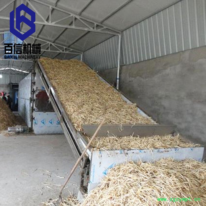 玉竹烘干机 多层连续式玉竹烘干机设备** 大型网带干燥机流水线 大型带式干燥机图3