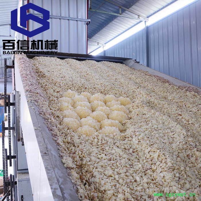 玉竹烘干机 多层连续式玉竹烘干机设备** 大型网带干燥机流水线 大型带式干燥机图5