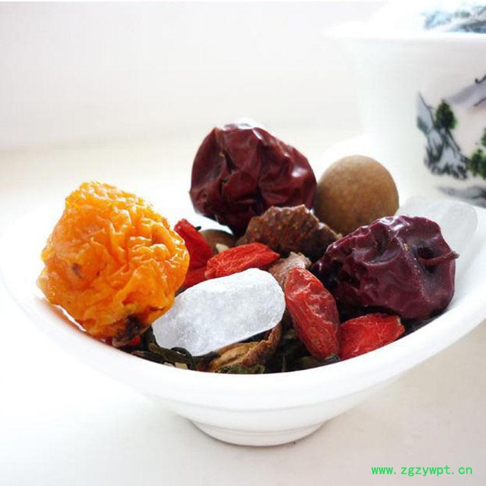 杞域蔚丰 产地直供 八宝茶 养生八宝茶 枸杞西洋参党参等 补肾安神 养肝明目图2