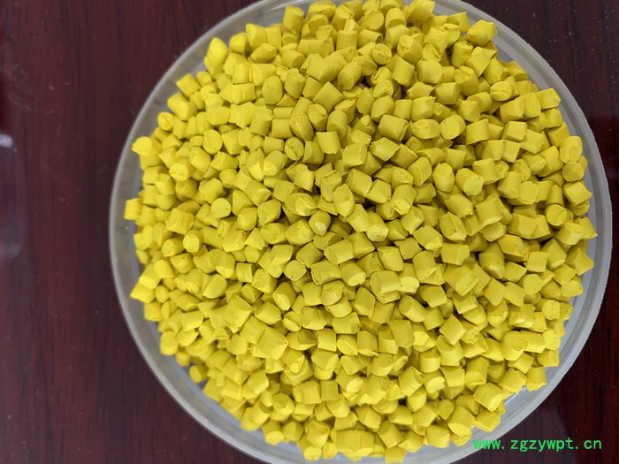 雄县亿阔 姜黄色母料厂家供应 注塑吹膜黄母粒 黄色母粒 质量好图6