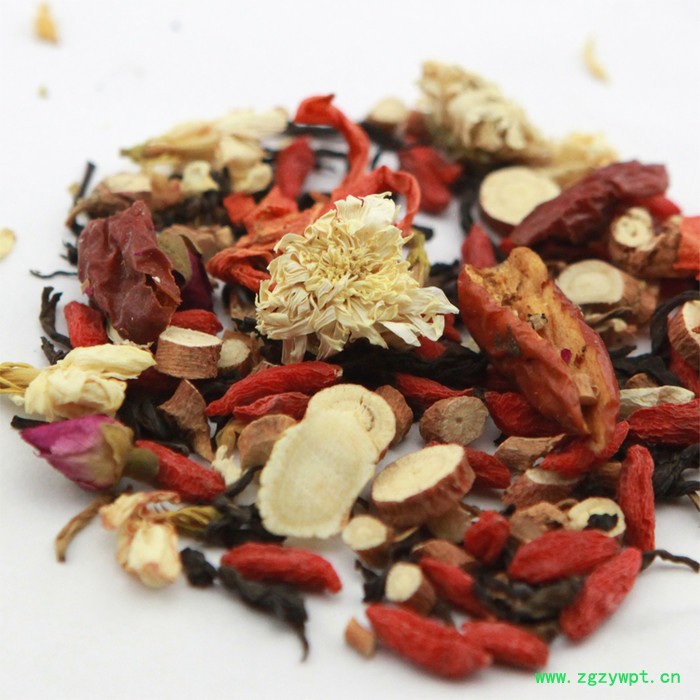 玫瑰花茶西洋参茶养颜茶补血补气茶安神助眠茶女性养生茶图3