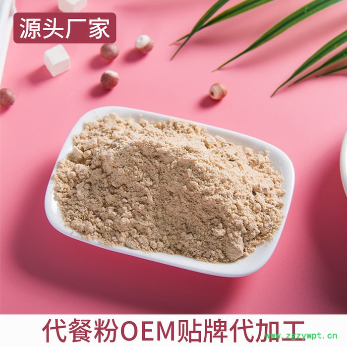 OEM蛋白奶昔代餐粉 木瓜葛根代餐粉 青柠酵素代餐粉定制图3