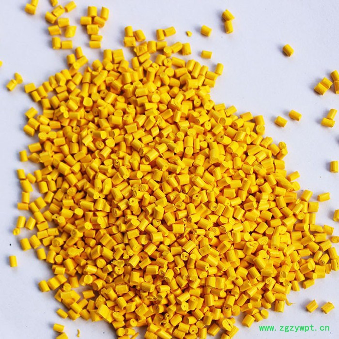 雄县亿阔 姜黄色母料厂家供应 注塑吹膜黄母粒 黄色母粒图3