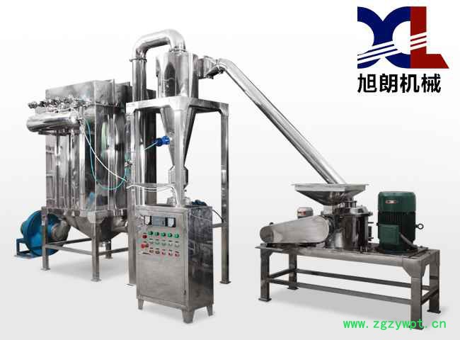 脉冲除尘干葛根粉碎机 无筛网高良姜打粉机图3