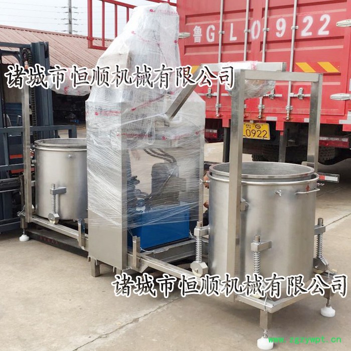 西洋参、藏红花、黄芪中药粉挤压过滤设备 香椿、腌制后香椿脱水压榨机图8