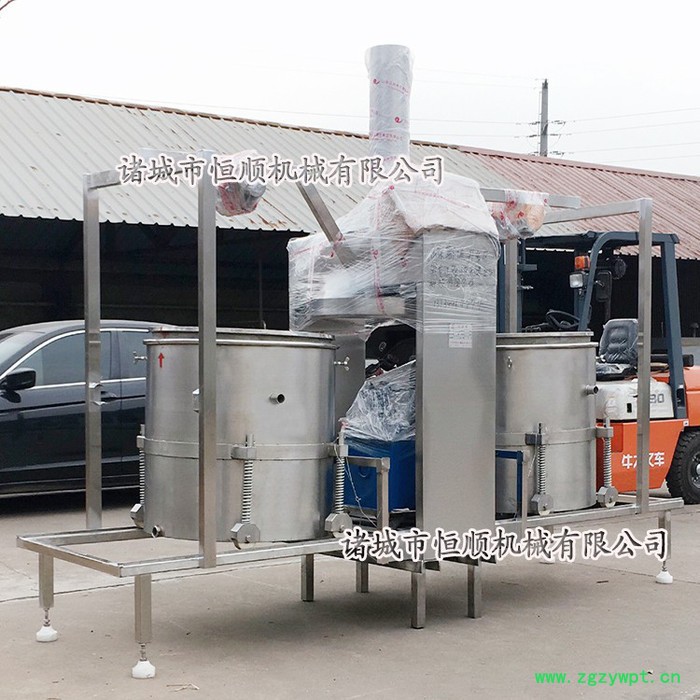 西洋参、藏红花、黄芪中药粉挤压过滤设备 香椿、腌制后香椿脱水压榨机图2