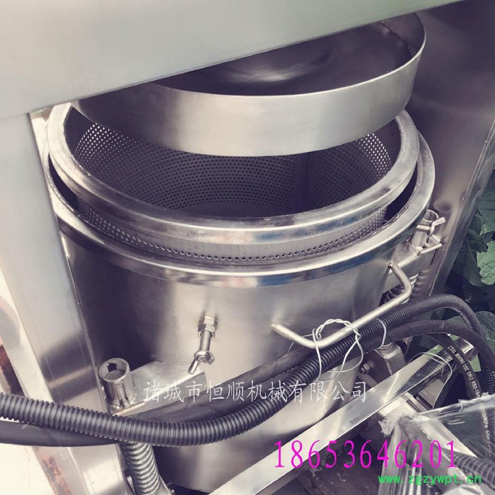 柠檬酵素酶发酵液压榨榨取机 小黄姜、姜黄破碎后原汁榨取压榨机图5