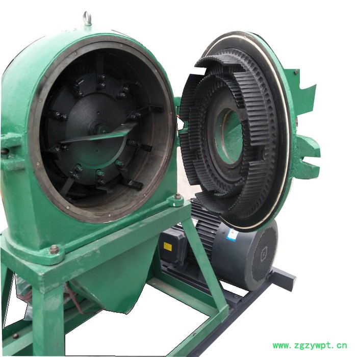 泰丰干辣椒齿盘粉碎机 多功能生姜粉碎机 大型中药葛根粉碎机组图5