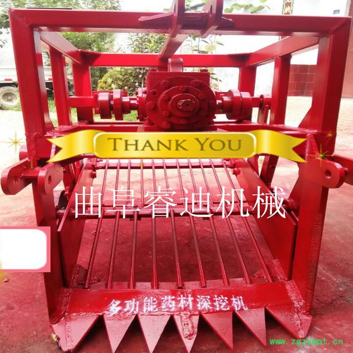 中草药丹参药材收获机 牵引式药材收获机 知母挖药机图5