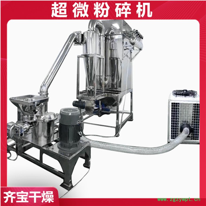 不锈钢超微粉碎设备 黑豆打碎机 葛根粉碎机 变频调速膨化食品超微粉碎机图2