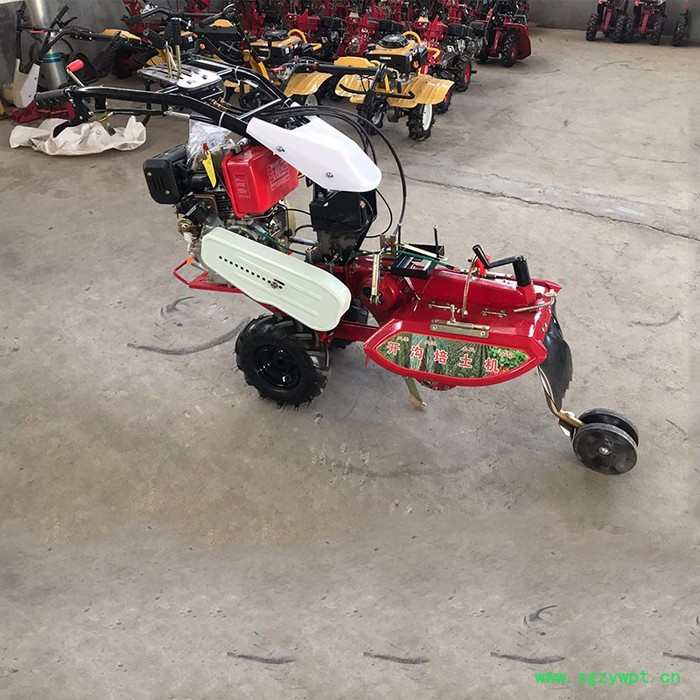 葛根种植开沟机 启航大葱生姜开沟培土机 果园大棚旋耕扶垄机价格图2